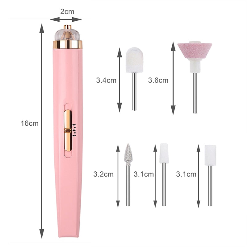 5 in 1 Electric Nail Polish Drill Machine