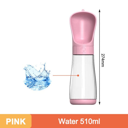 2in1 Portable Pet Water Bottle